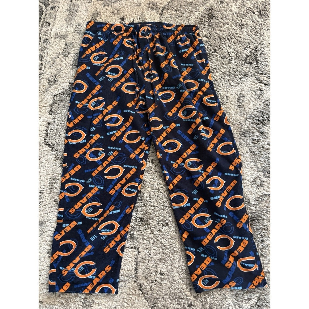 NFL Apparel pajama bottoms size xl Chicago bears drawstring